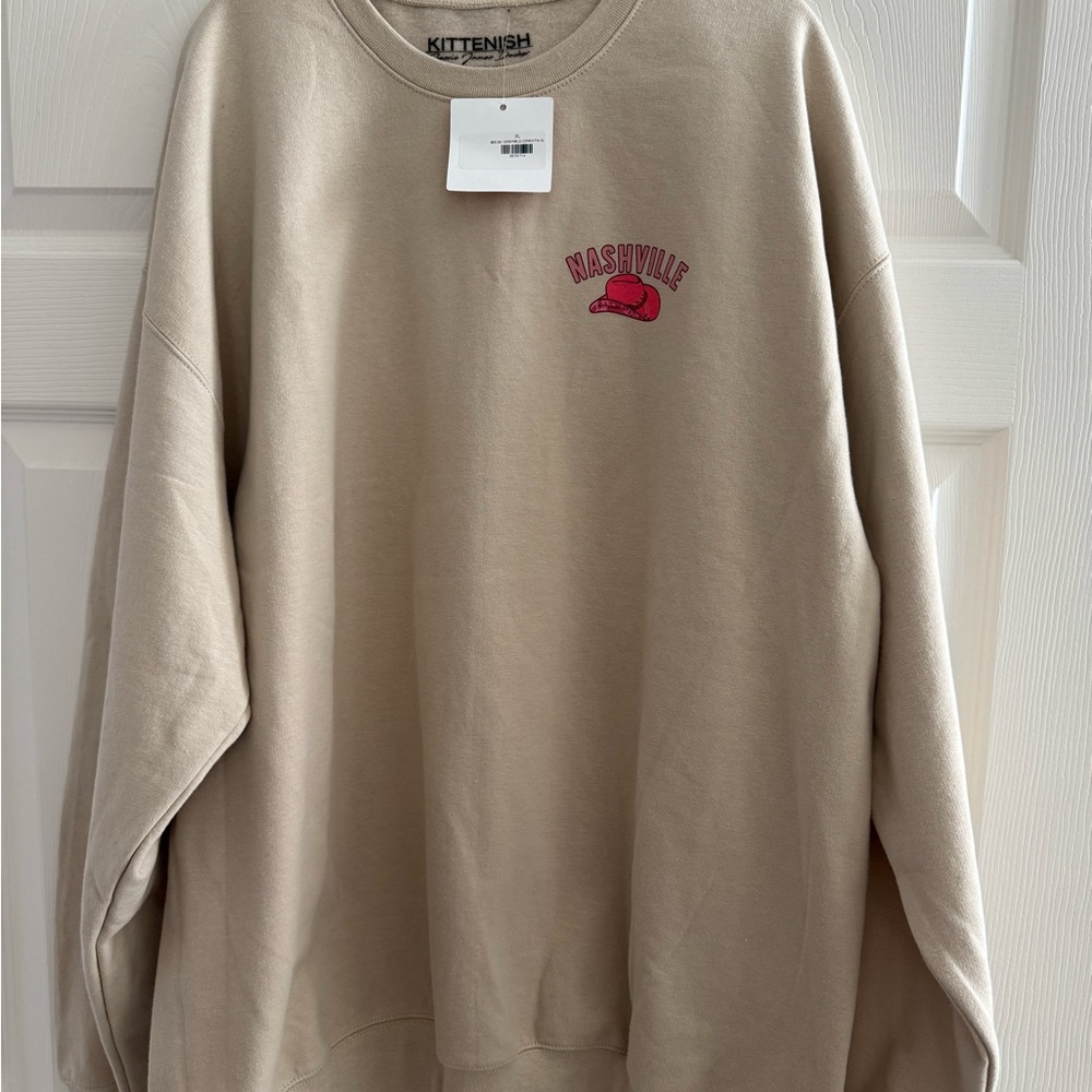 Kittenish Tan Nashville Sweater